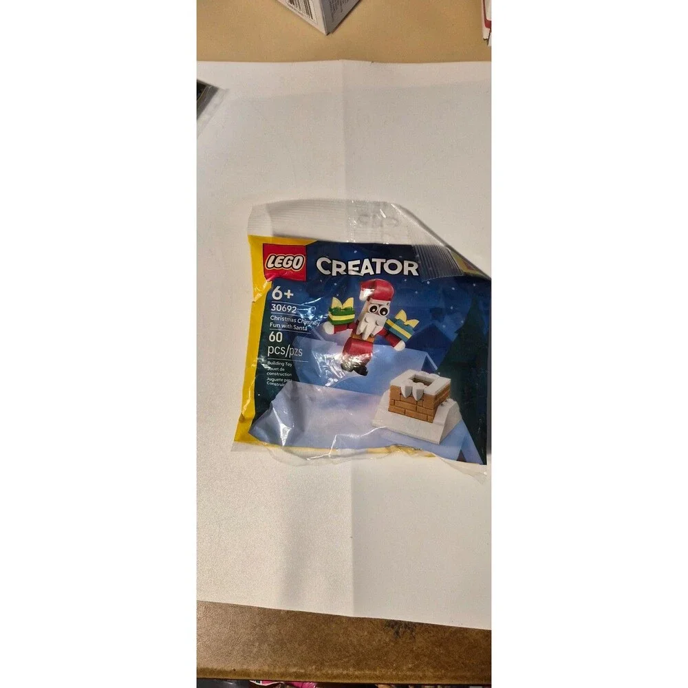 LEGO Creator Christmas Chimney Fun with Santa 30692 Holiday Polybag New Sealed